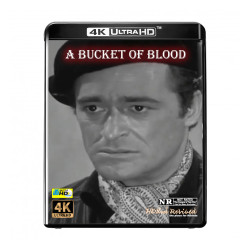A Bucket of Blood 4K UHD -  4K UHD Disc - High Definition - Compatible with 4k UltraHD Bluray