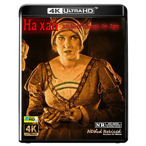 Haxan: Witchcraft through the Ages - 4K UHD - 4K UHD Disc - High Definition - Compatible with 4k UltraHD Bluray