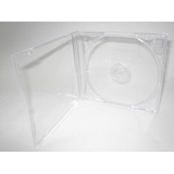 1 CD 10mm Jewel Box + Clear Tray - Carton 200pcs