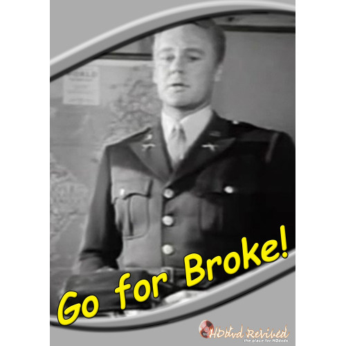 Go For Broke - 1951 (DVD) - UK Seller