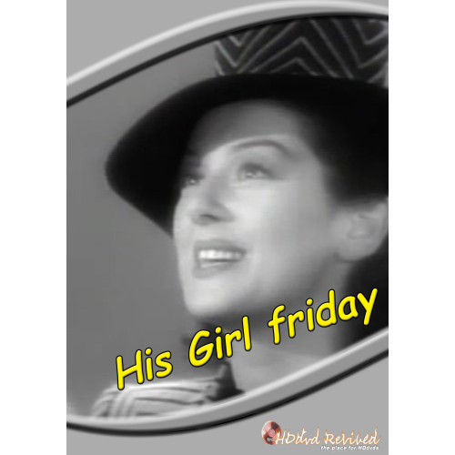 His Girl Friday - 1940 (DVD) - UK Seller