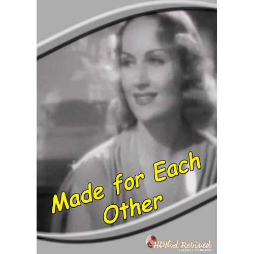 Made for Each Other - 1939 (DVD) - UK Seller