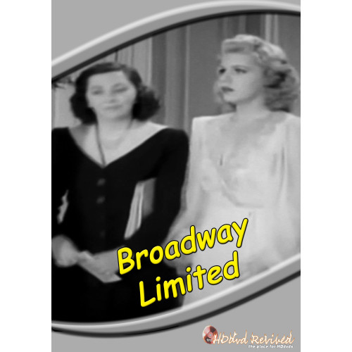 Broadway Limited - 1941 (DVD) - UK Seller