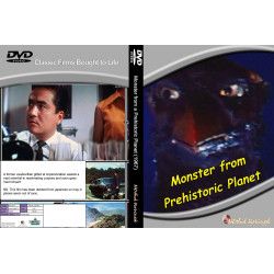 Monster from a prehistoric planet (english dubs) DVD standard edition hddvdrevived
