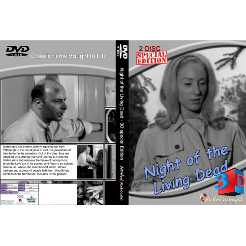 Night of the living dead DVD 3D special edition hddvdrevived