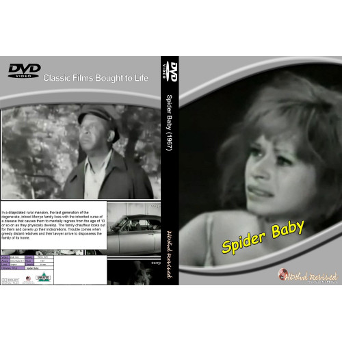 Spider baby DVD standard edition hddvdrevived