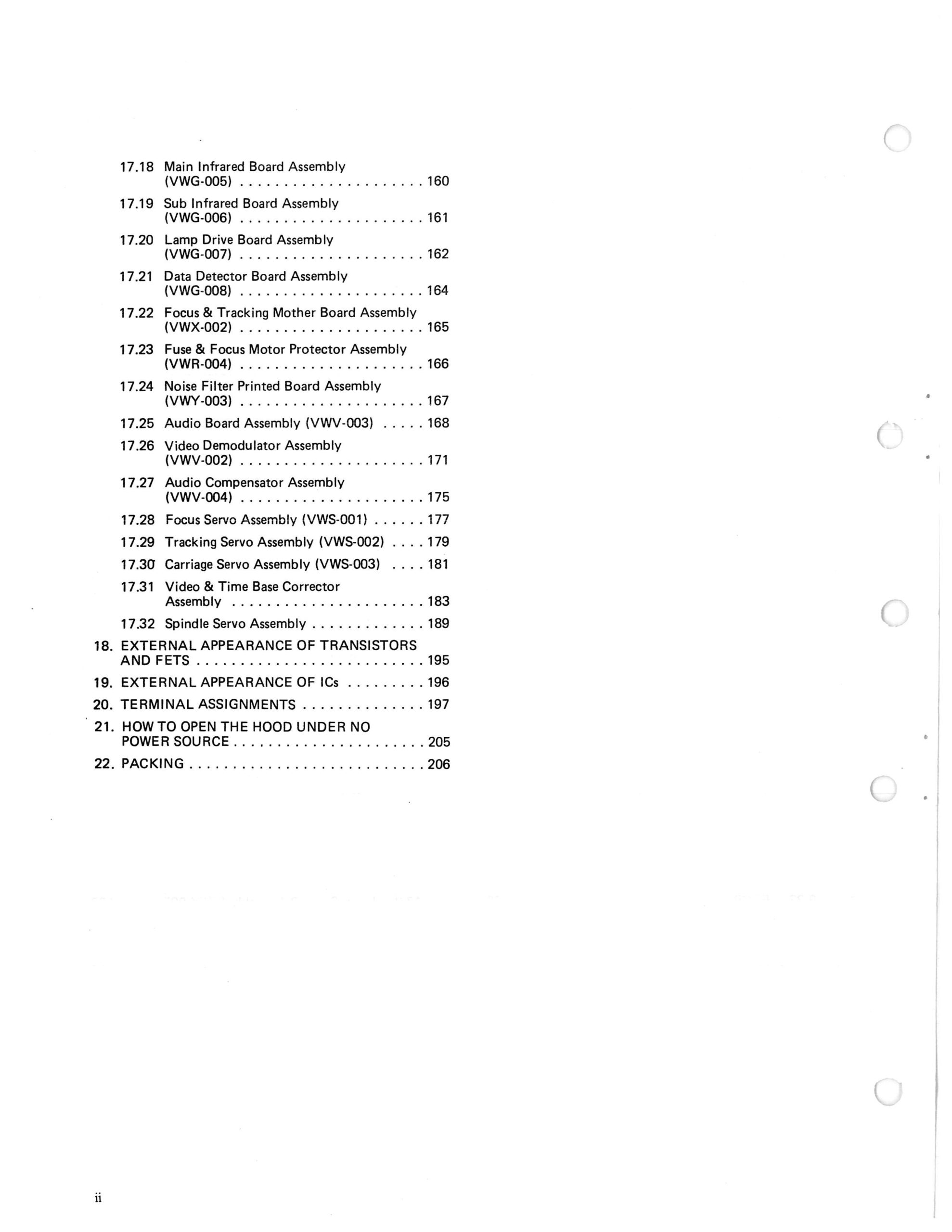 MCA DISCOVISION MCA VIDEO DISC PLAYER MODEL PR-7820 SERVICE MANUAL (Instant Download) - Image 3