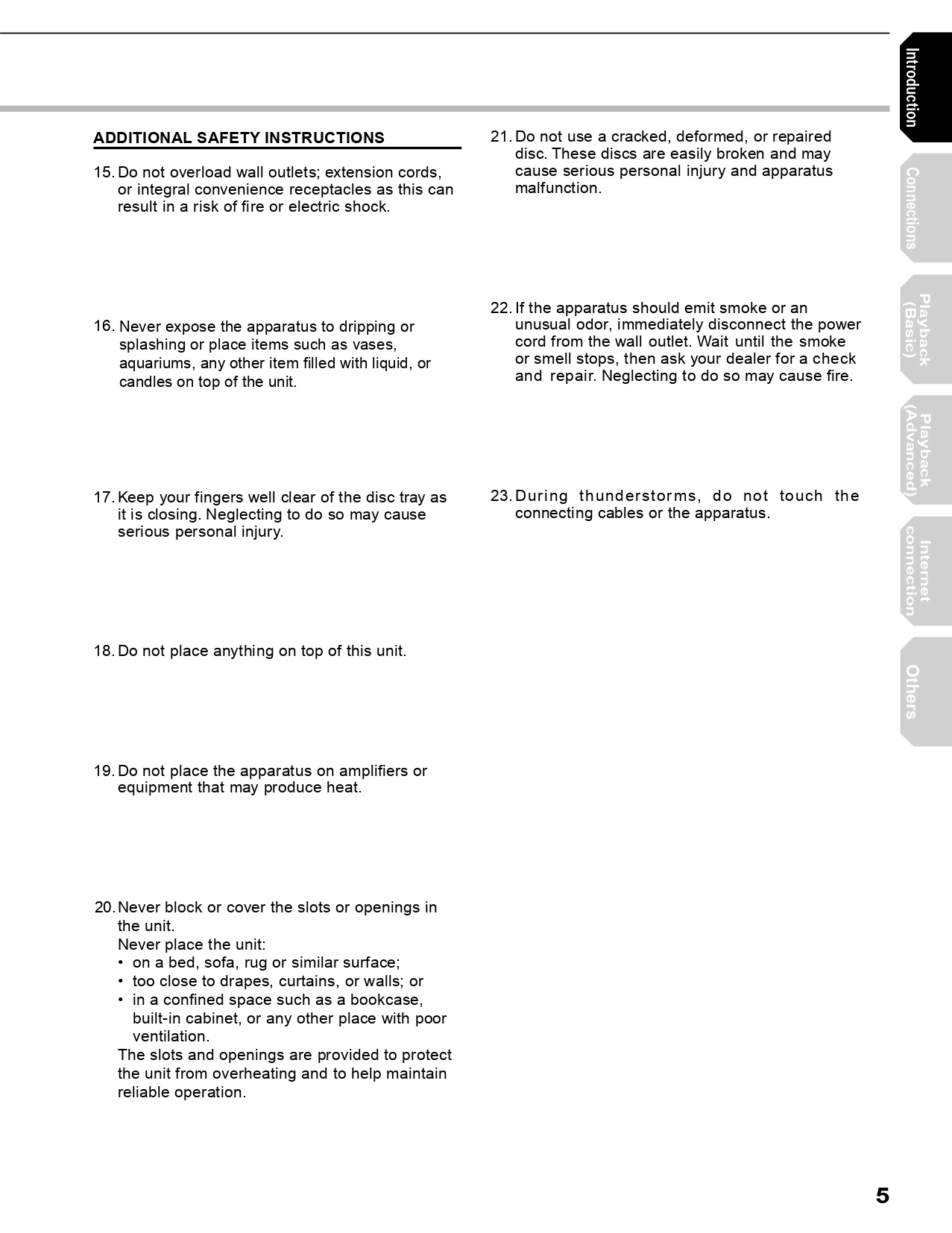 HD-XA2KN User Manual (Instant Download) - Image 6