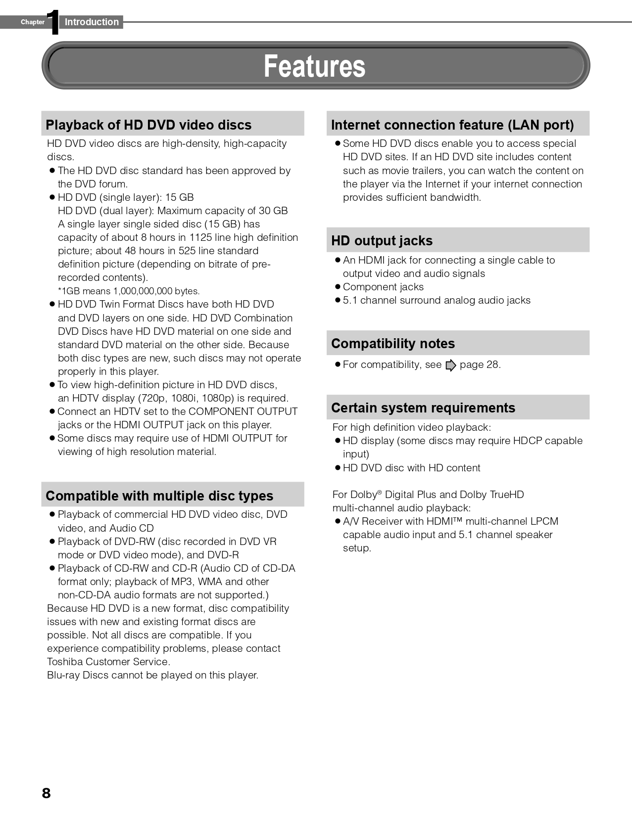 HD-XA2KN User Manual (Instant Download) - Image 9