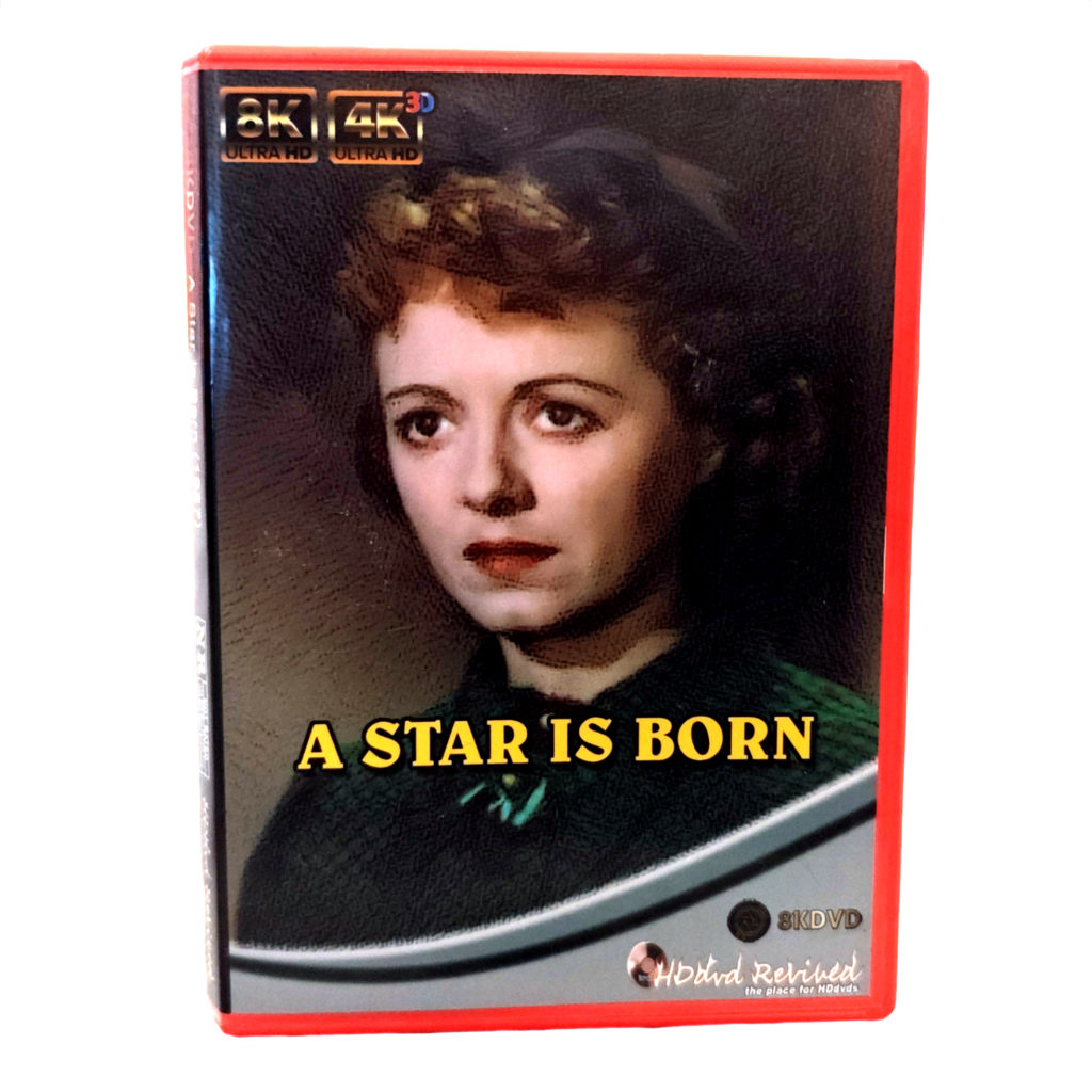 A Star Is Born - 8KDVD Edition - retail cover