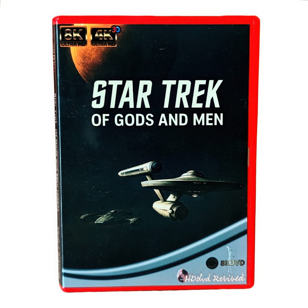 Star Trek: Of Gods and Men - 8KDVD (FREE DOWNLOAD) - retail cover