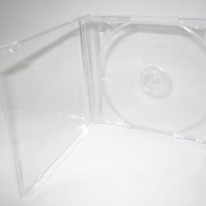 1 CD 10mm Jewel Box + Clear Tray - Carton 200pcs