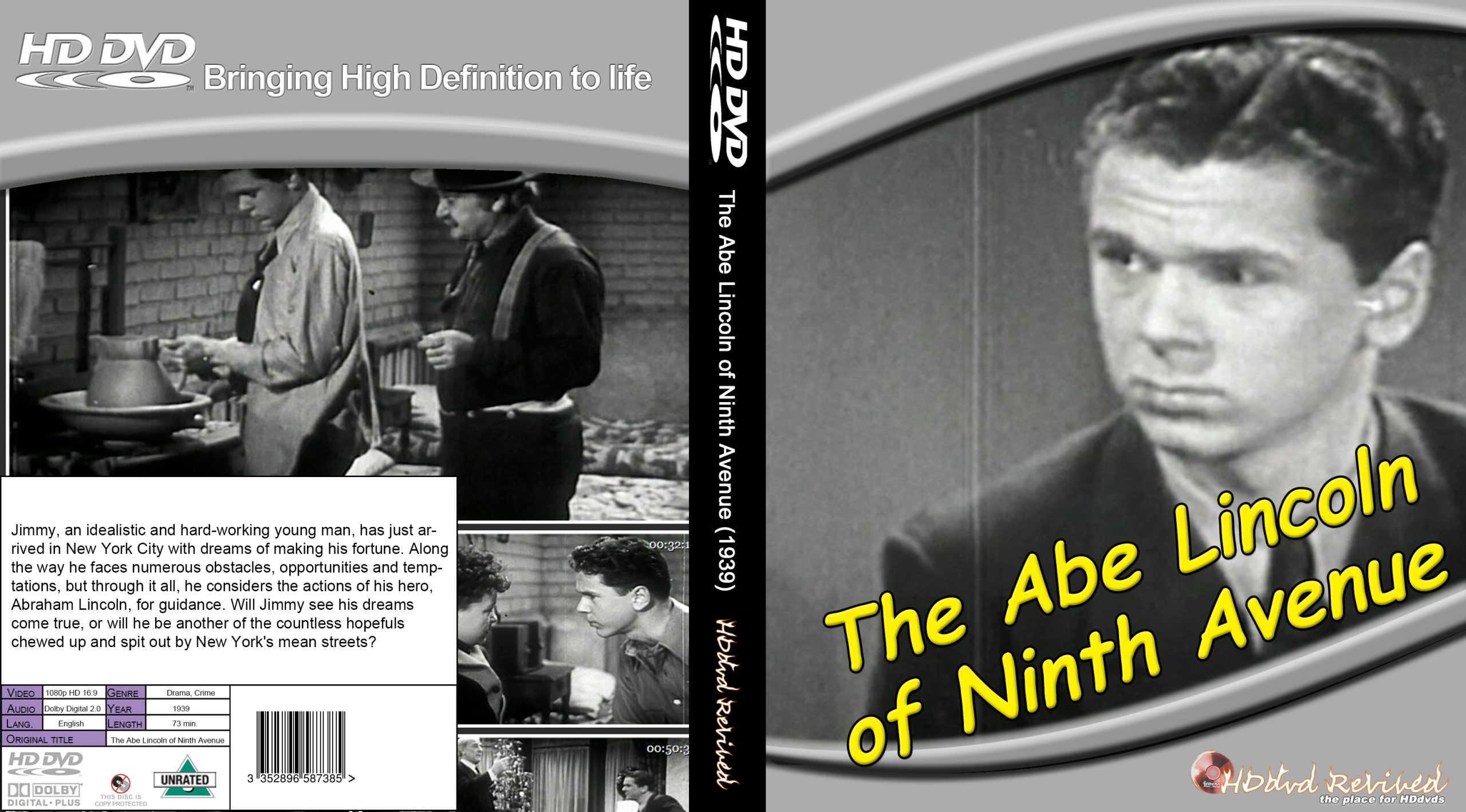 Abe Lincoln of the Ninth Avenue 1939 (HDDVD) - Image 3