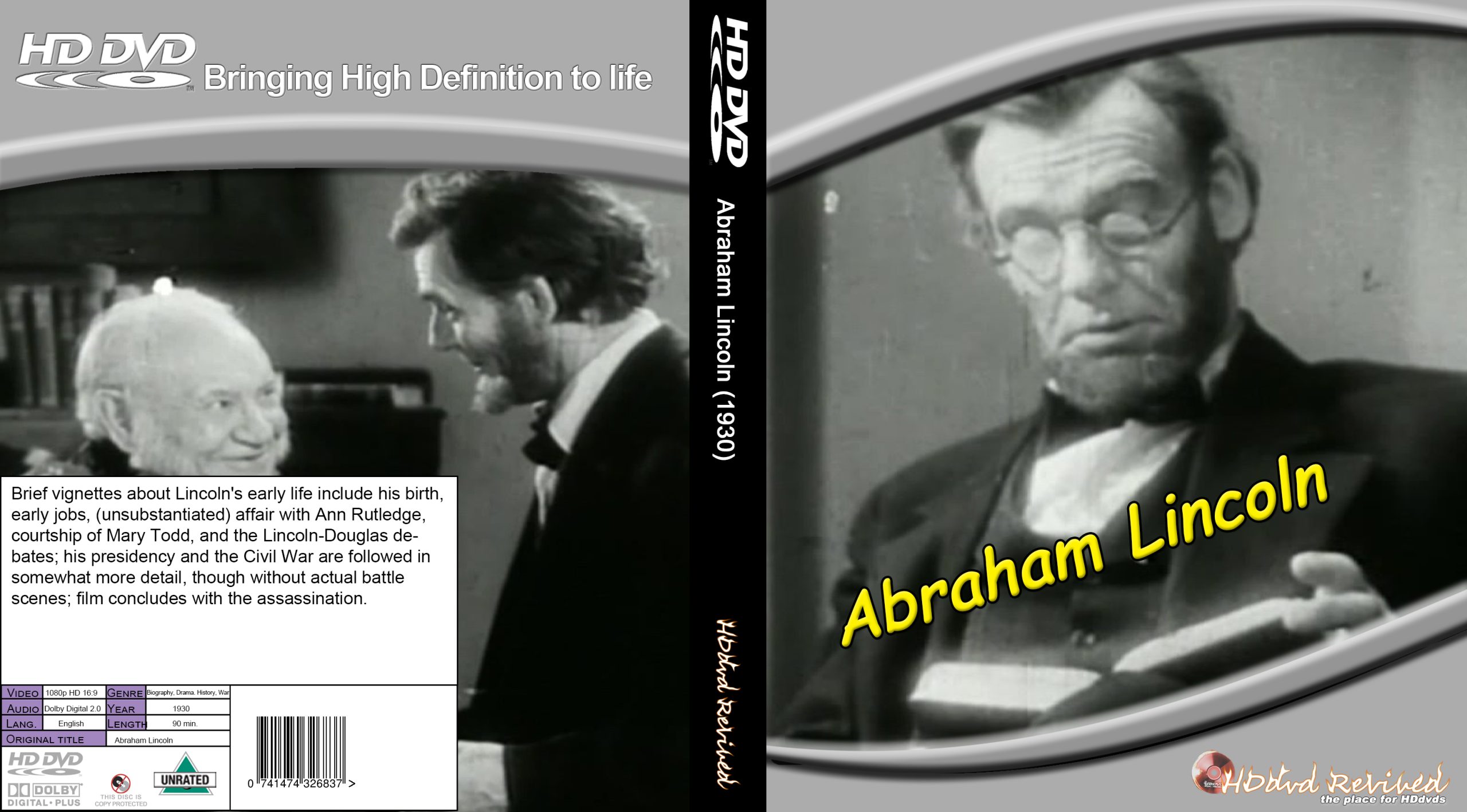 Abraham Lincoln - 1930 (HDDVD) - Image 3