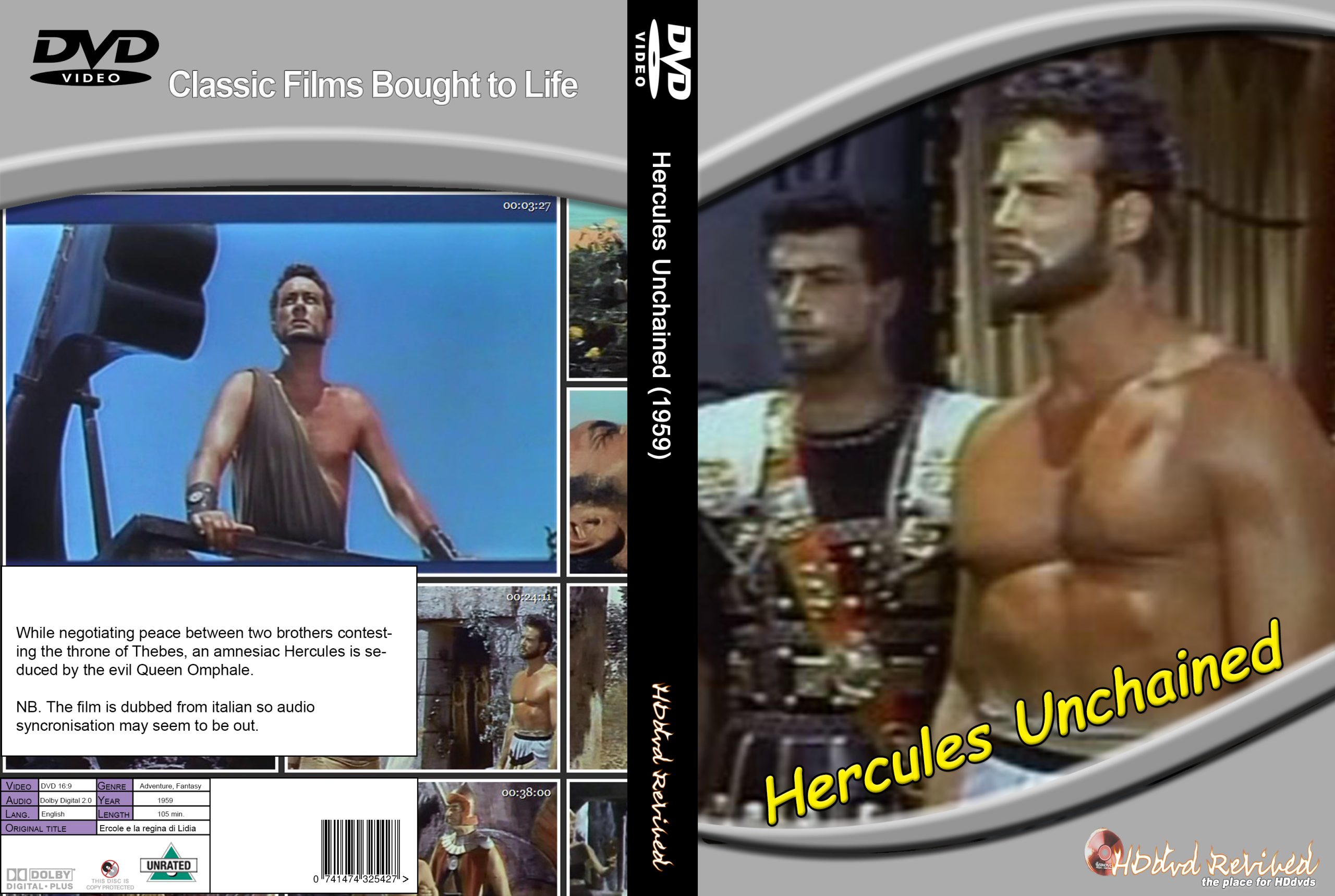 Hercules Unchained - 1959 (DVD) (English Dubs) - Image 3