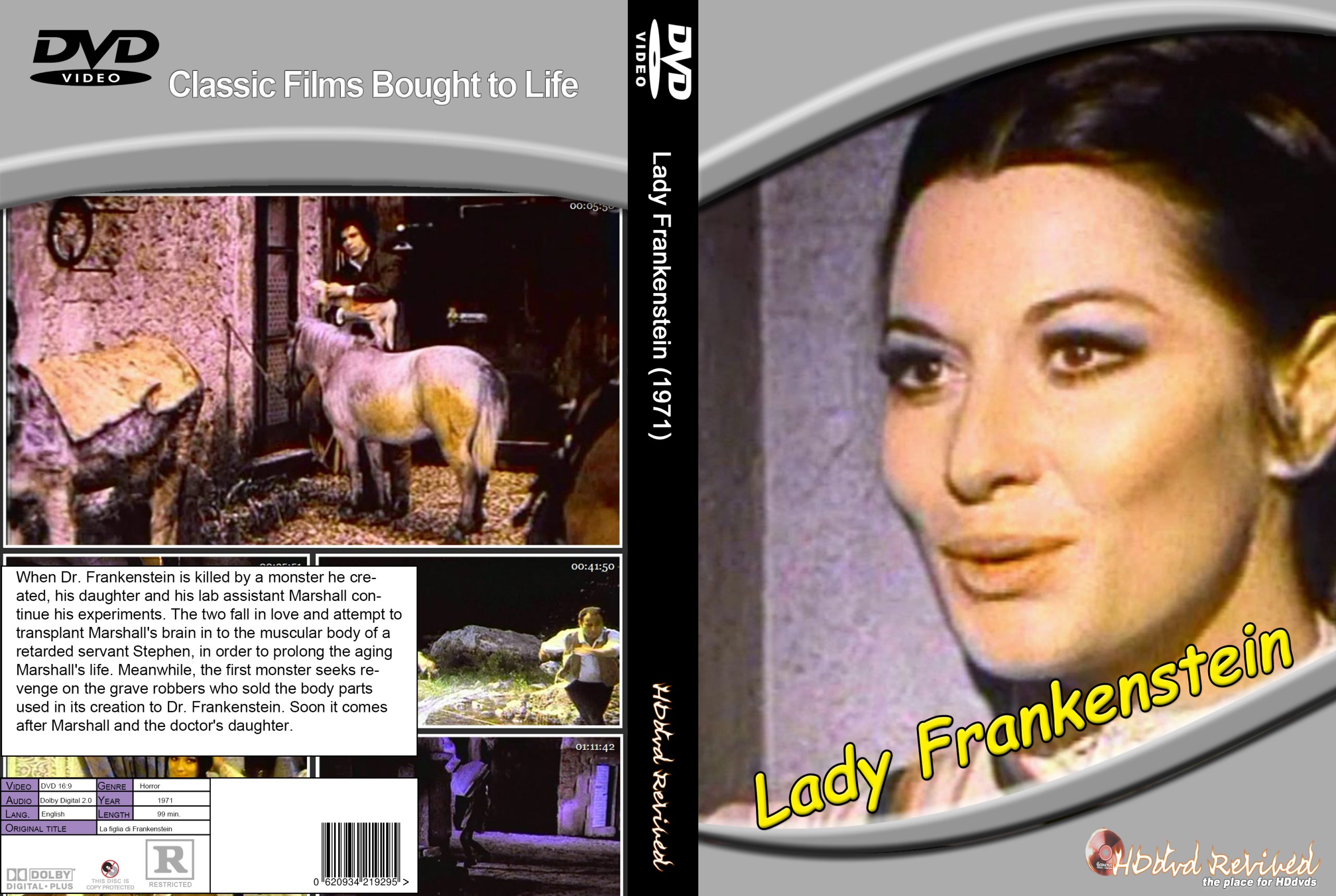 Lady Frankenstein - 1971 (DVD) - Image 3