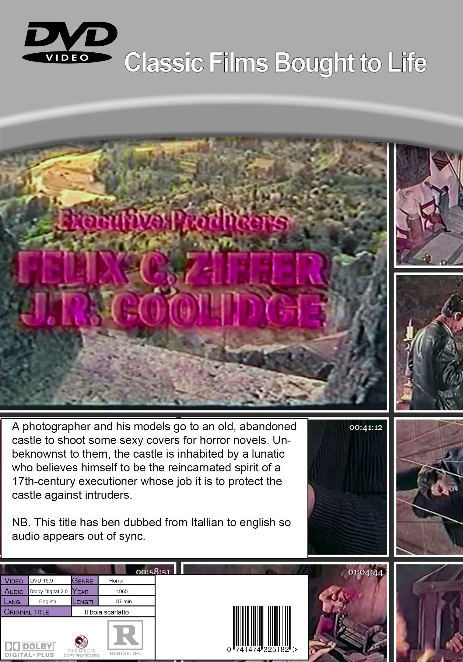 Bloody Pit of Horror - 1965 (DVD) (English Dubs) - Image 2