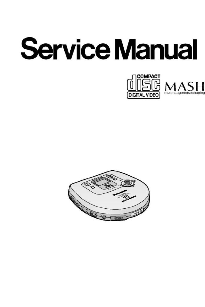 Panasonic SL VP48 43 33 AD0009166C3 Video CD Manual (Instant Download)