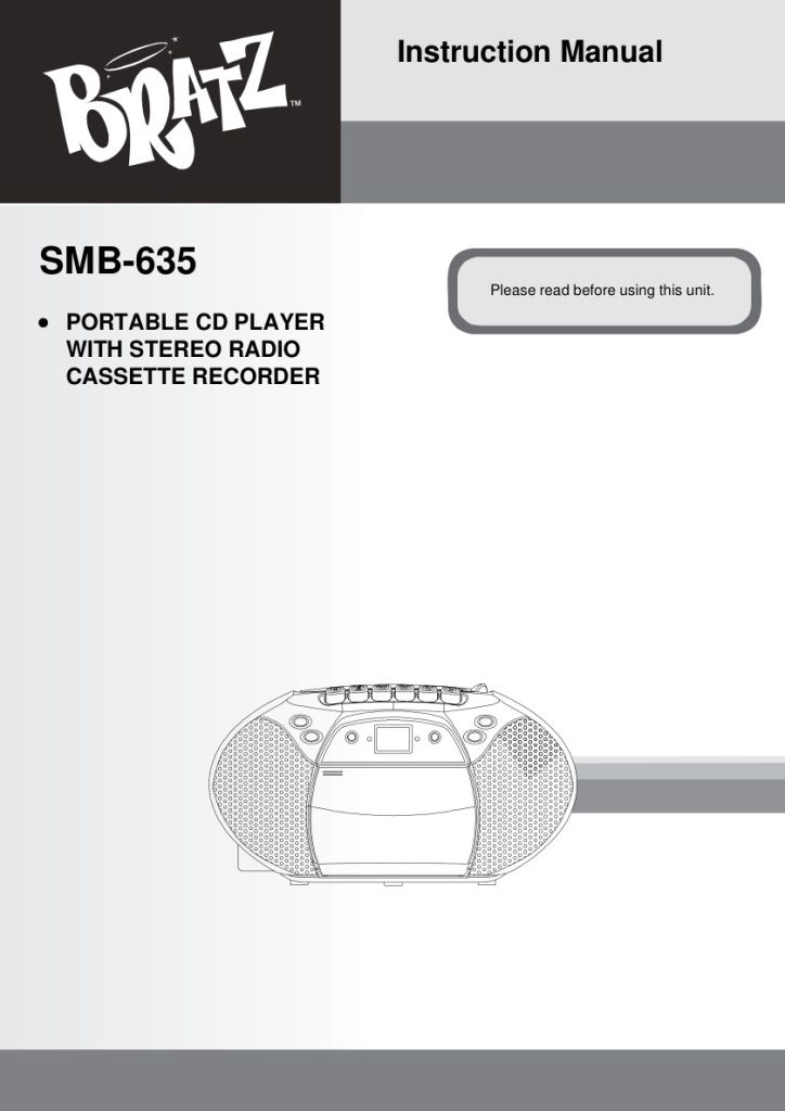 Singing Machine CD+G Karaoke Manual 1c721c (Instant Download)