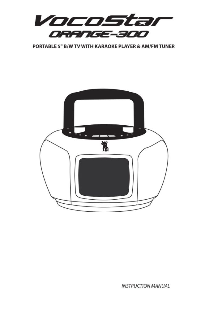 VocoPro CD+G Karaoke Manual ca6ec5 (Instant Download)