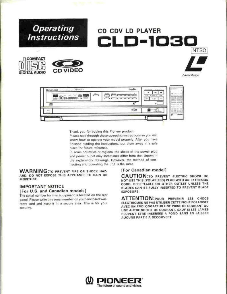 CLD-1030-EN Scan Manual (Instant Download)
