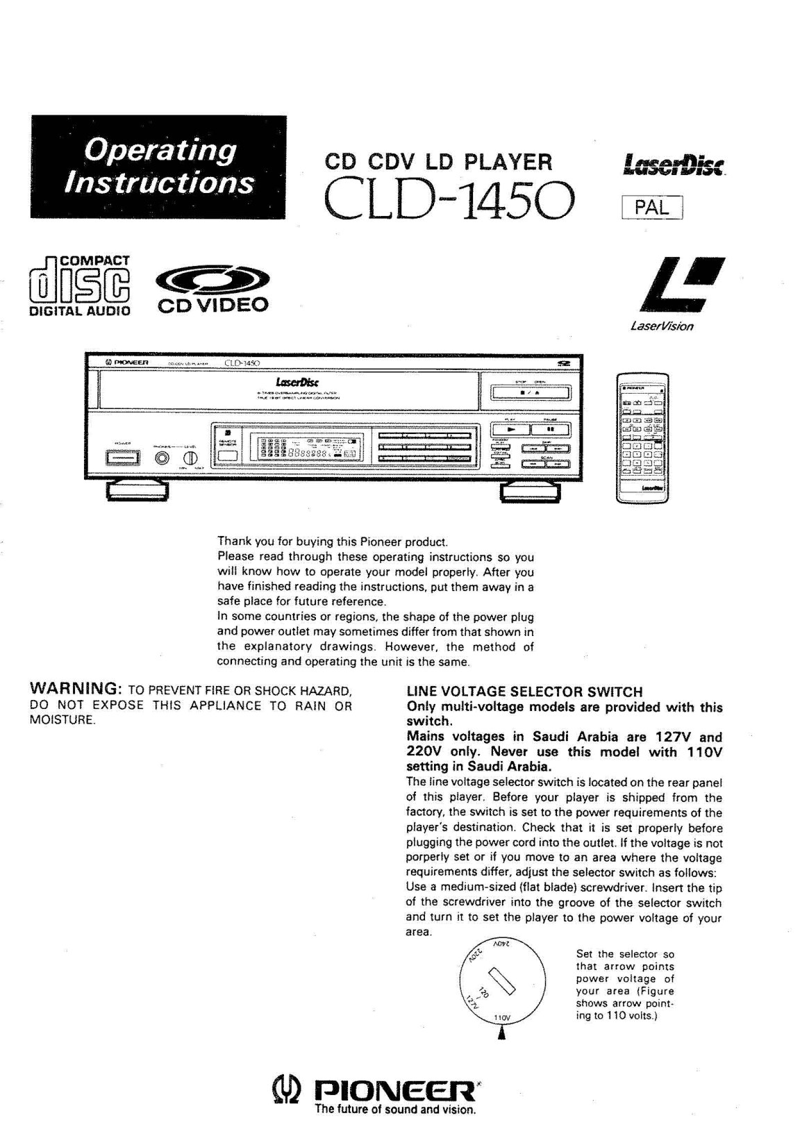 CLD-1450-EN Scan Manual (Instant Download)
