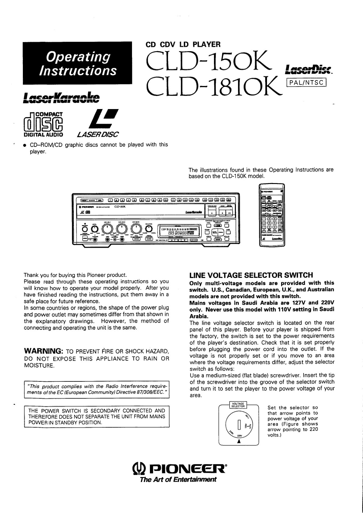 CLD-150K-EN User Manual Scan (Instant Download)