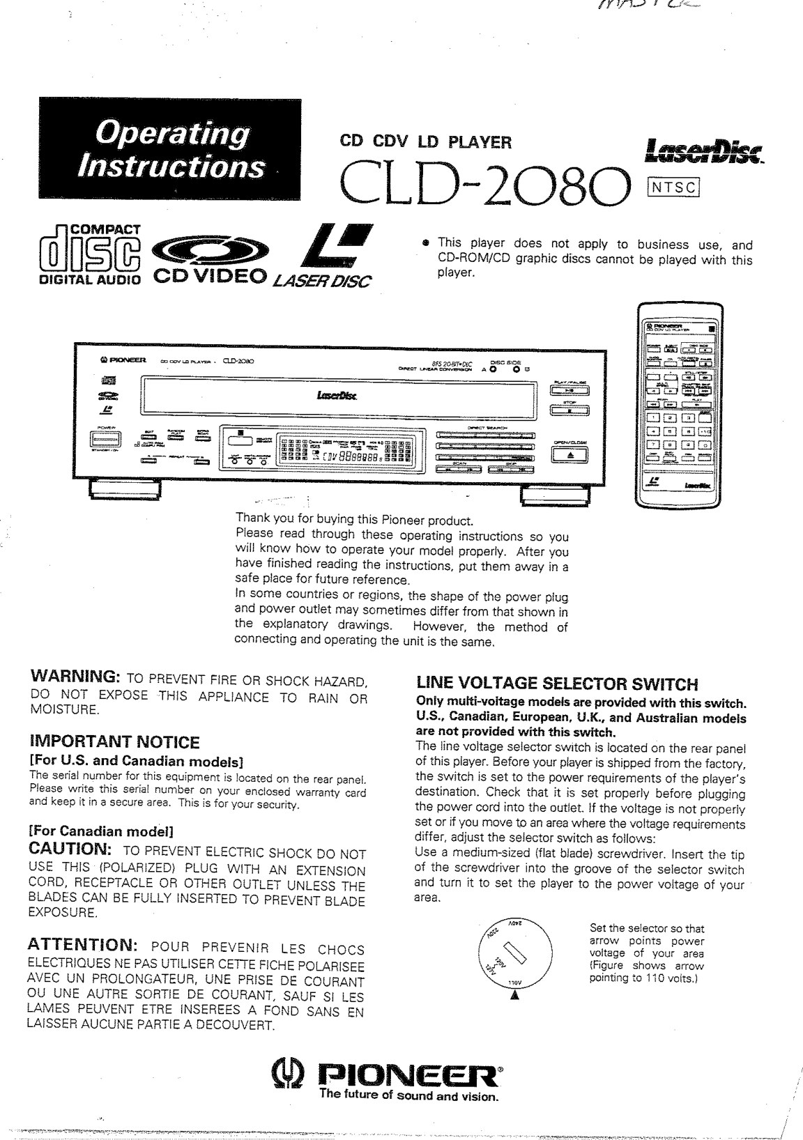CLD-2080-EN Scan Manual (Instant Download)