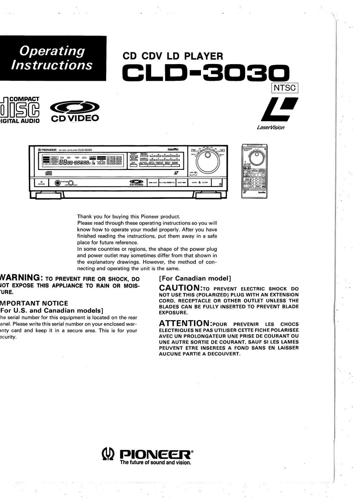 CLD-3030-EN Scan Manual (Instant Download)