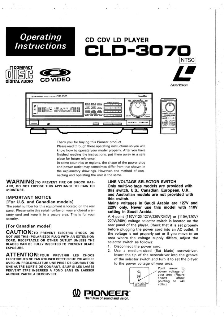 CLD-3070-EN Scan Manual (Instant Download)