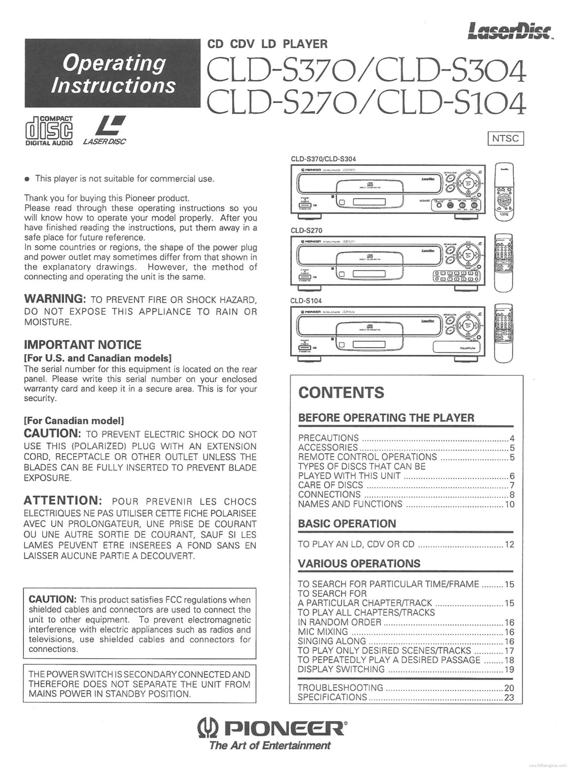 CLD-S304-EN Scan Manual (Instant Download)