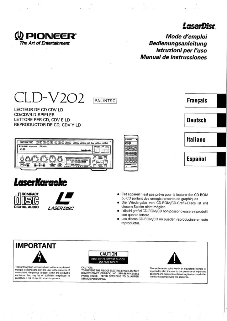CLD-V202-EN-FR-DE-IT Scan Manual (Instant Download)
