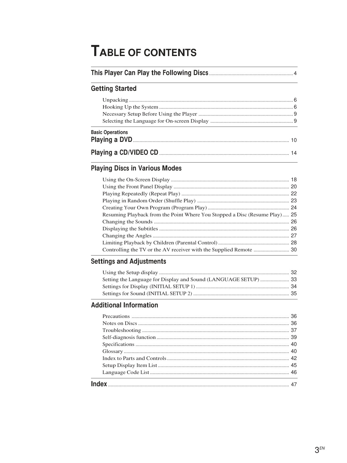 Sony DVP S300 DVD Manual (Instant Download) - Image 2