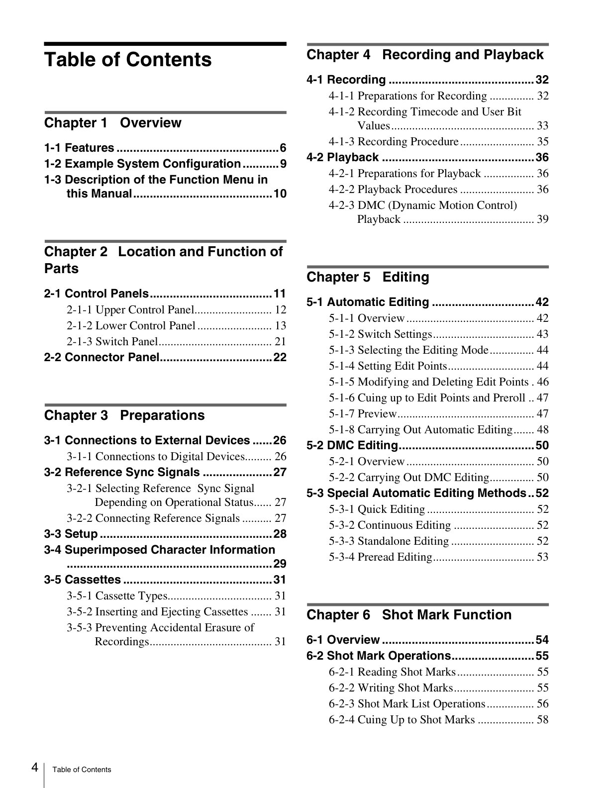 Sony HDW-1800 HDCAM / XDCAM Owner Manual EN (Instant Download) - Image 2