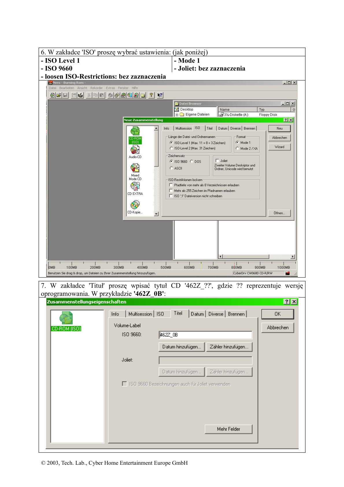 CyberHome CH DVD 462 firmware update instructions PL Manual (Instant Download) - Image 2