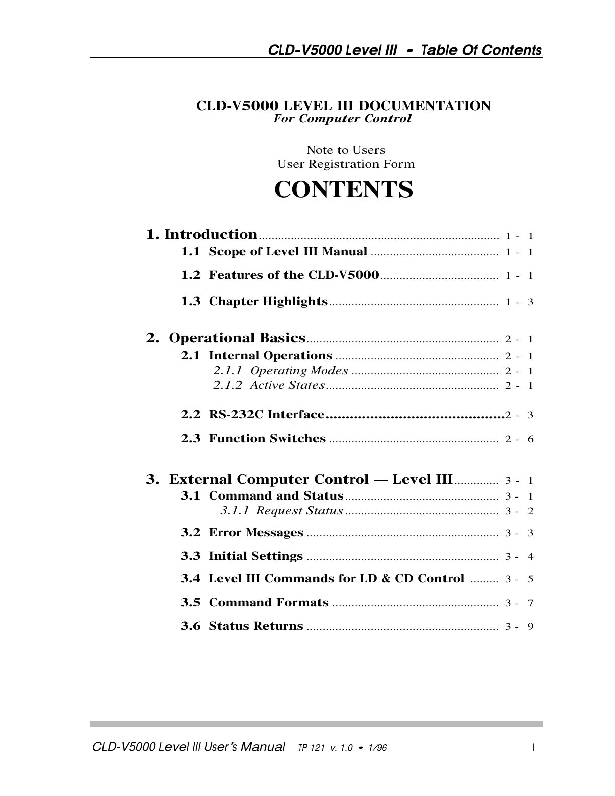 CLD-V5000-EN Level III User Manual (Instant Download) - Image 2