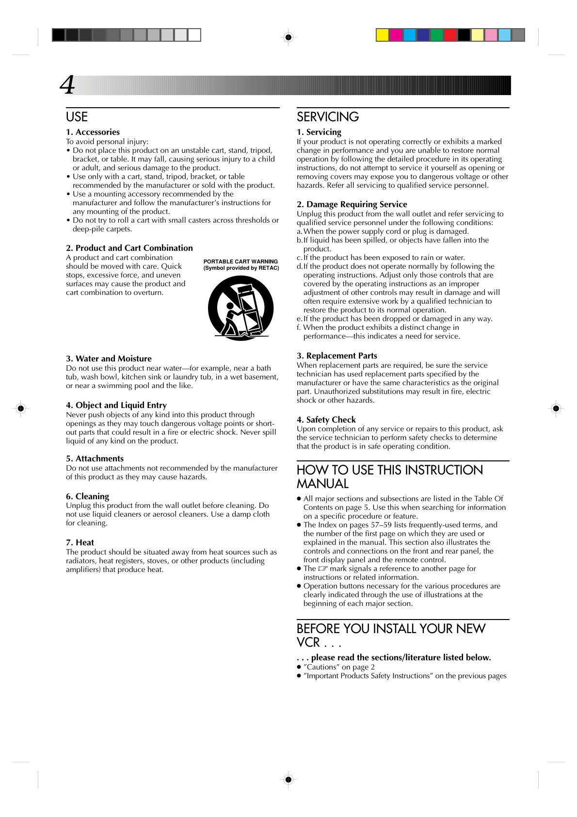 JVC HR-VP639U VHS Owner Manual EN (Instant Download) - Image 2