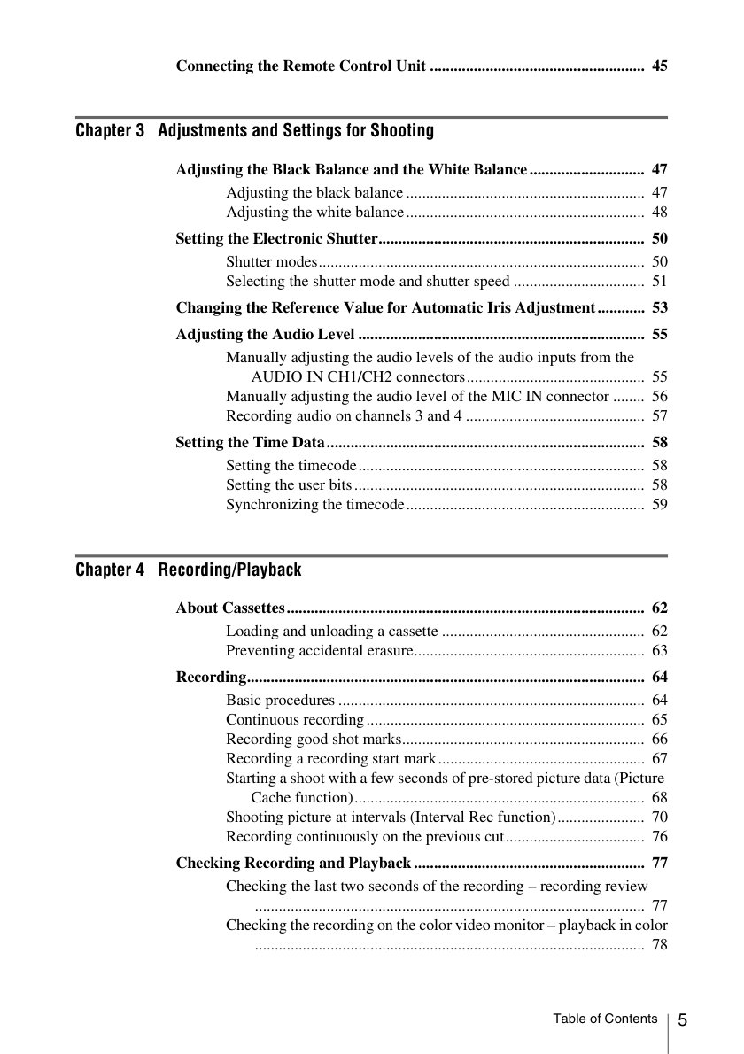 Sony HDW-650 HDCAM / XDCAM Owner Manual EN (Instant Download) - Image 3