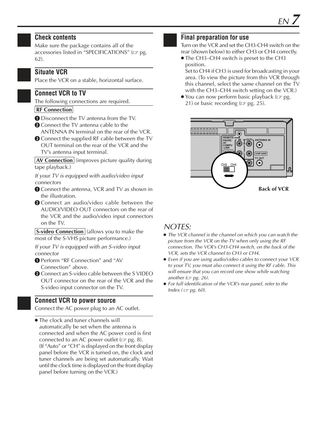 JVC HR-S7800U S-VHS Owner Manual EN (Instant Download) - Image 3