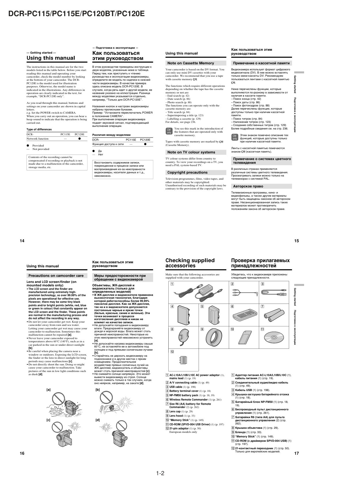 Sony DCR-PC120 MiniDV Service Manual EN (Instant Download) - Image 3