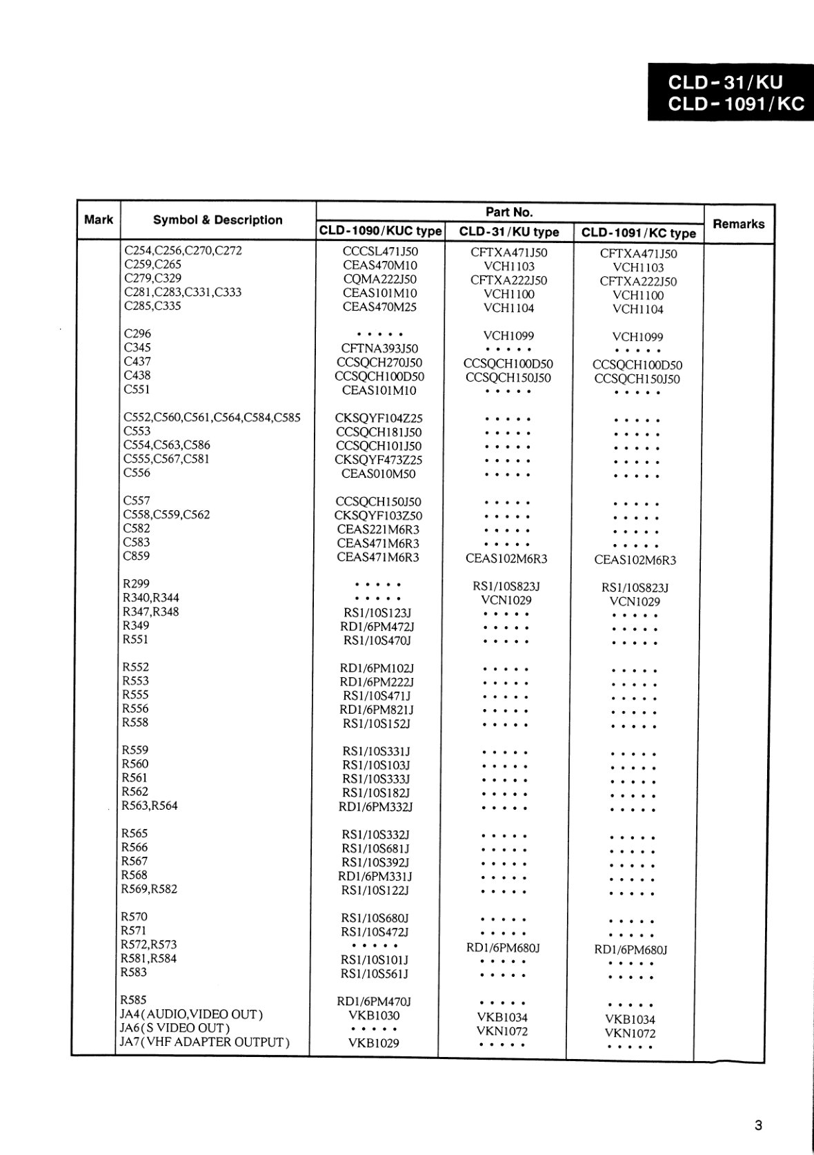 CLD-1091-EN Service Manual Scan (Instant Download) - Image 3