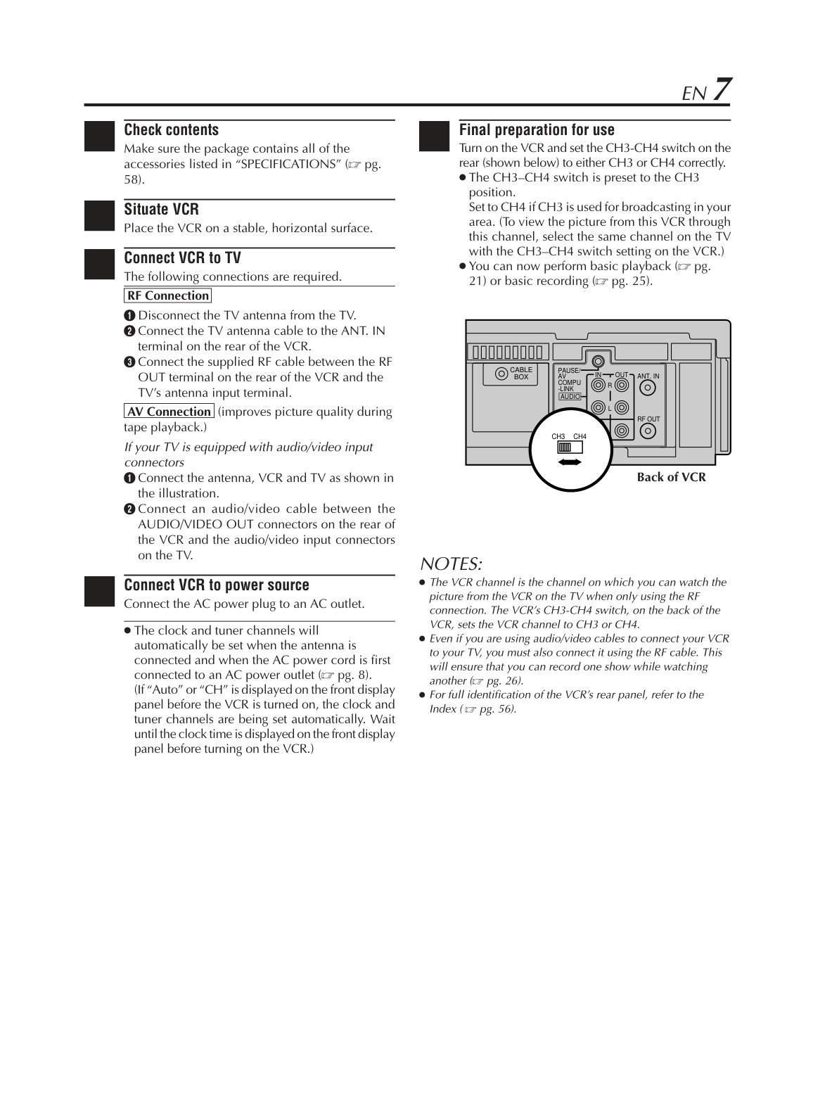 JVC HR-VP782U VHS Owner Manual EN (Instant Download) - Image 3