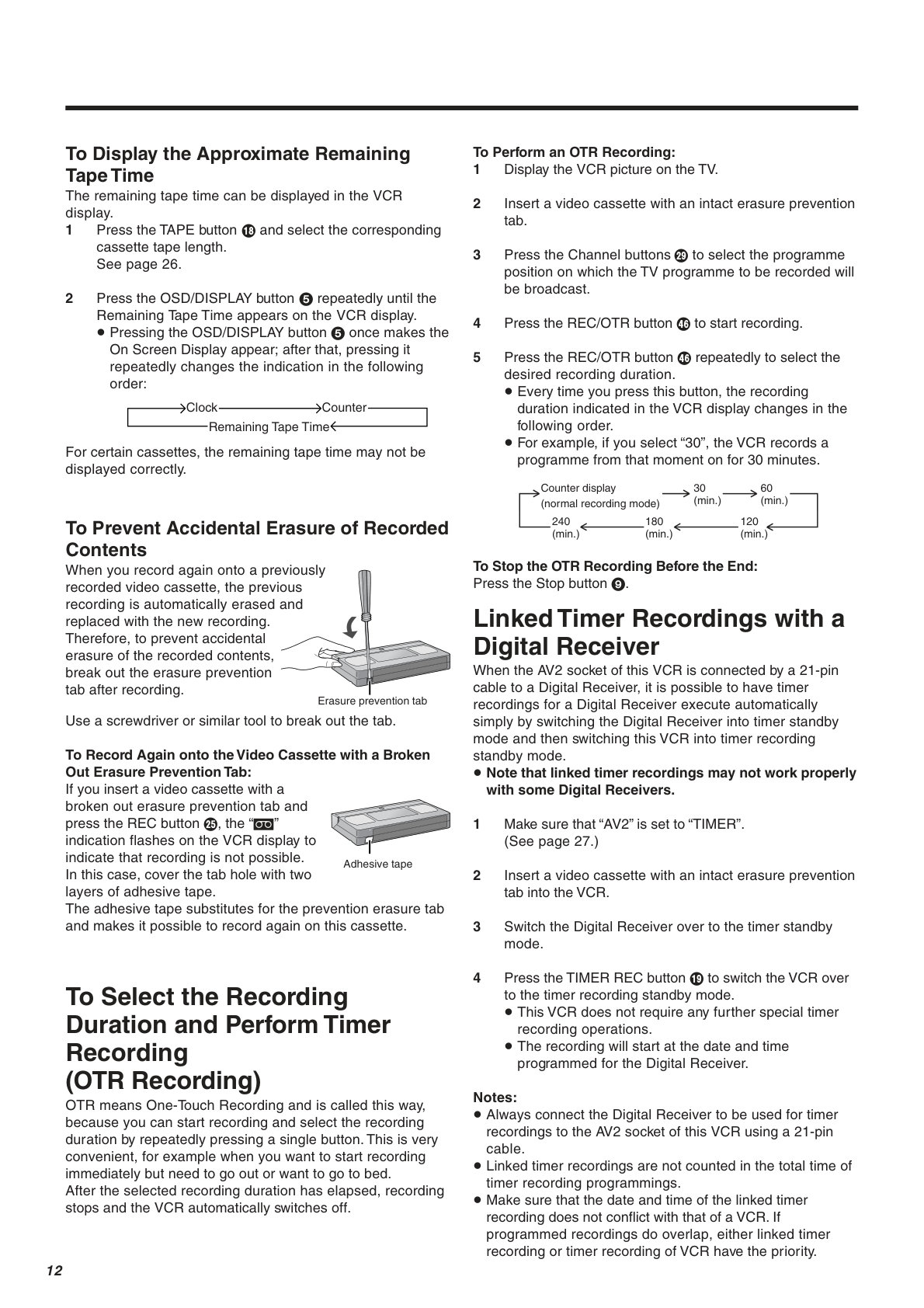 Panasonic NV-FJ610 VHS Owner Manual EN (Instant Download) - Image 3