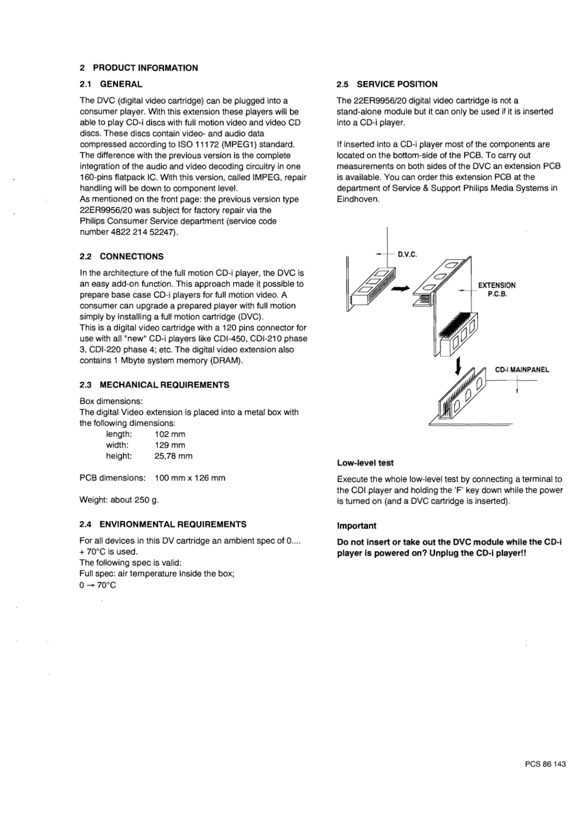 Philips 22ER9956 DV cartridge CD-i Service Manual EN (Instant Download) - Image 3