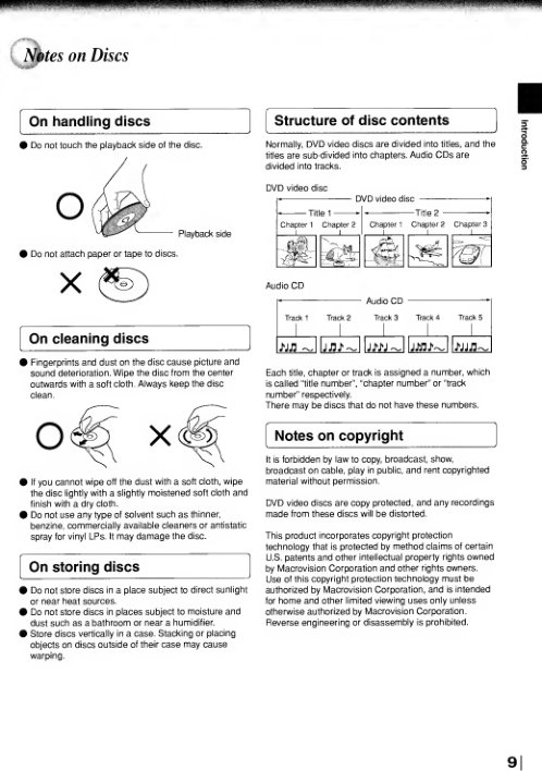 Toshiba SD 2300 2000 DVD Operating Instructions (Instant Download) - Image 3