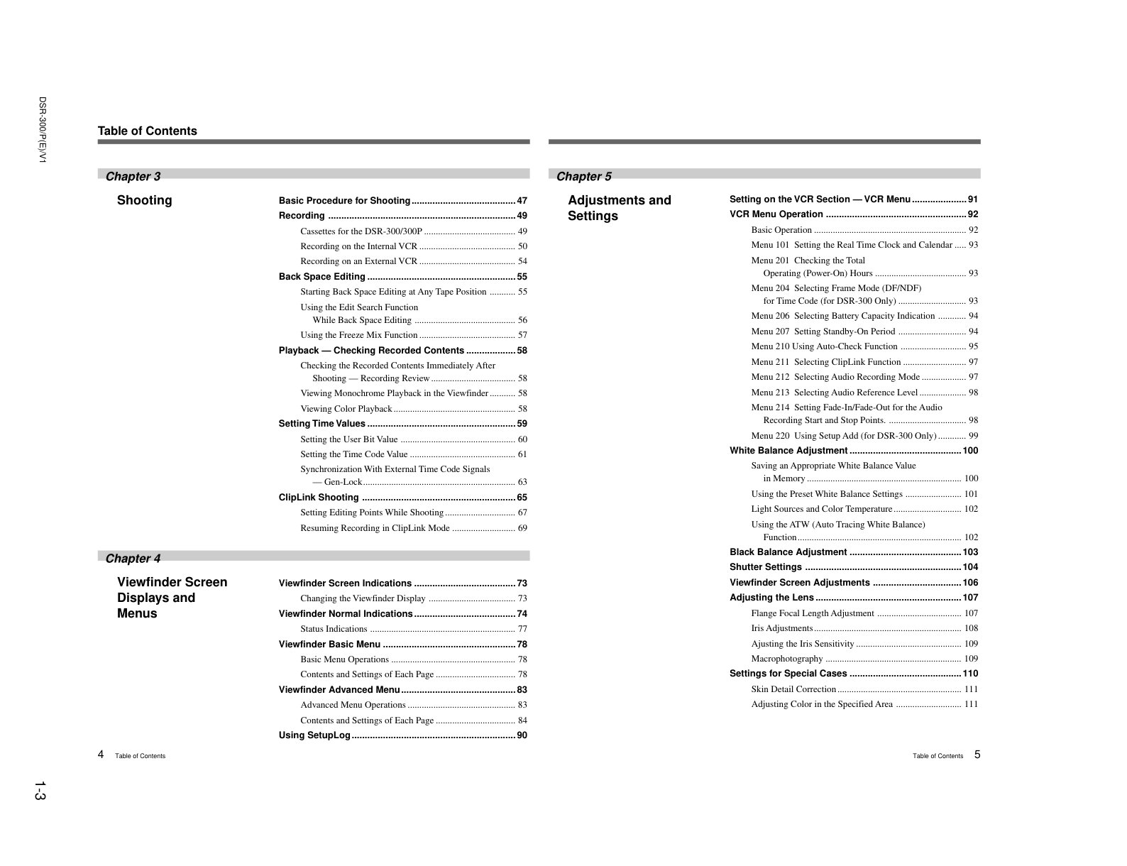 Sony DSR-300 DVCAM Service Manual EN (Instant Download) - Image 4
