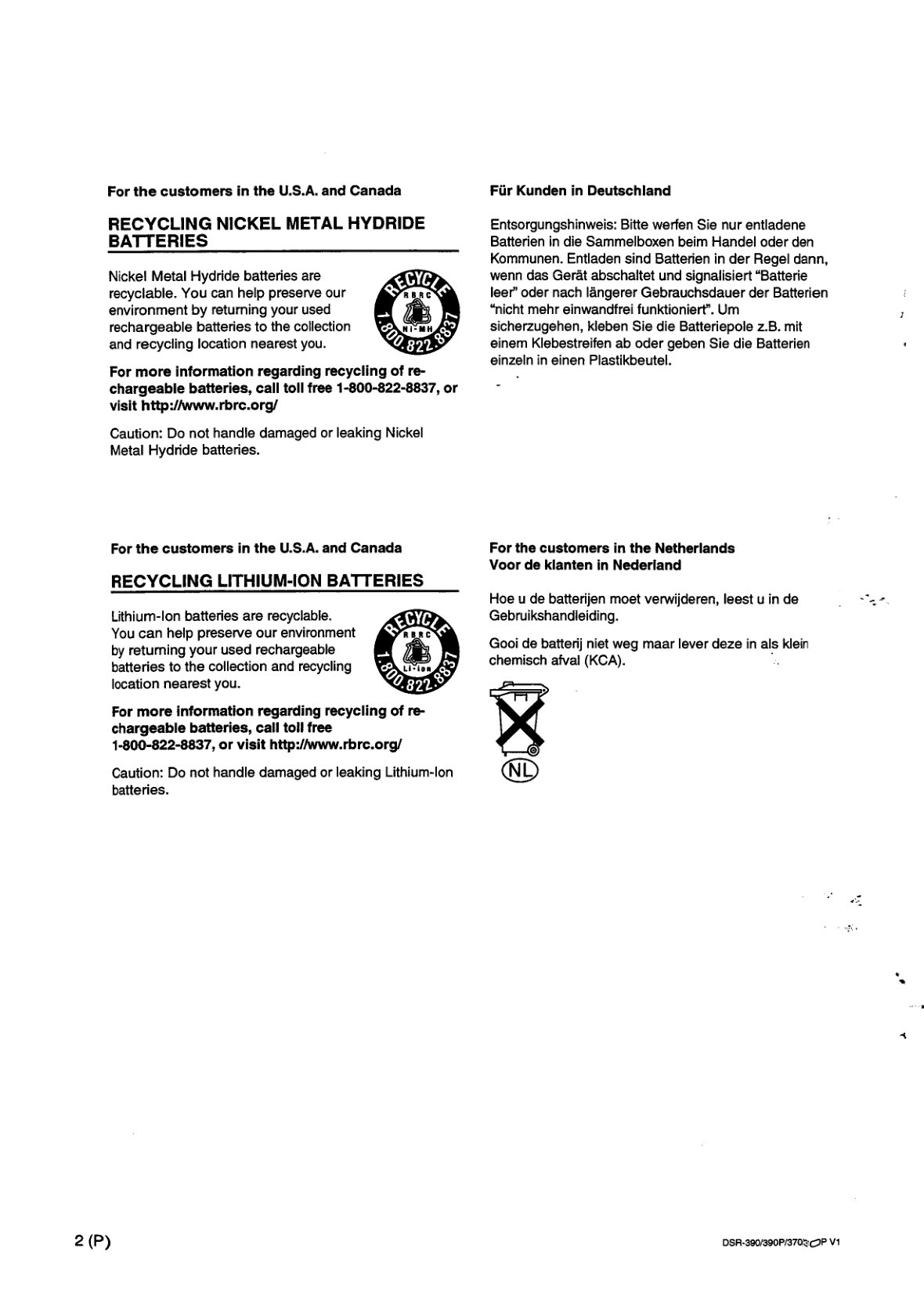 Sony DSR-390 DVCAM Service Manual EN (Instant Download) - Image 4