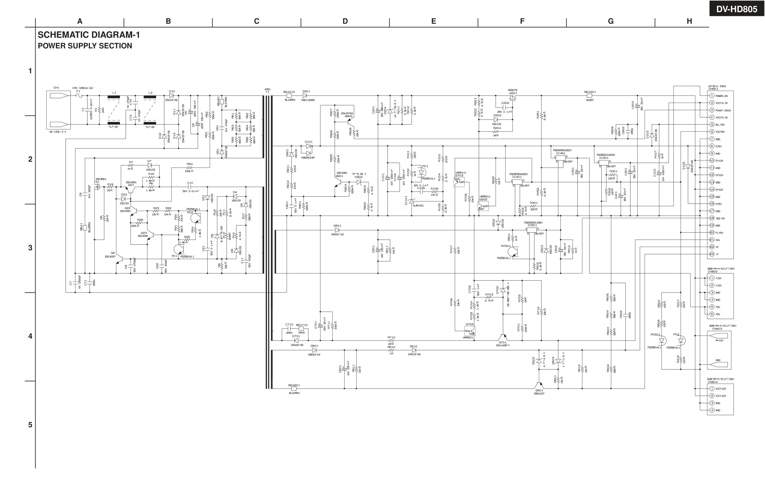 DV-HD805 Service Manual (Instant Download) - Image 4