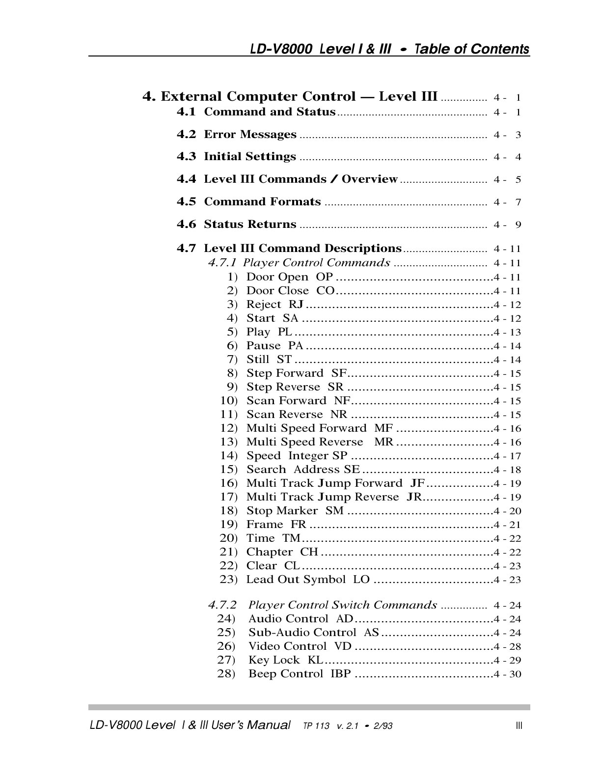 LD-V8000 Manual Level 1 & 3 (Instant Download) - Image 4