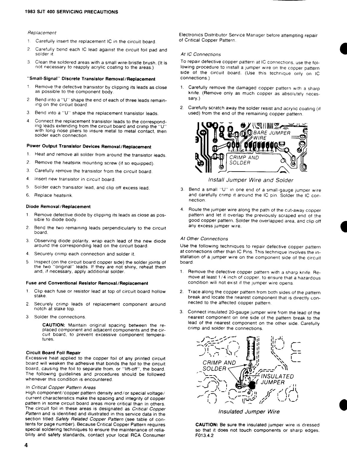 RCA-SJT-400-EN Service Manual Scan (Instant Download) - Image 4
